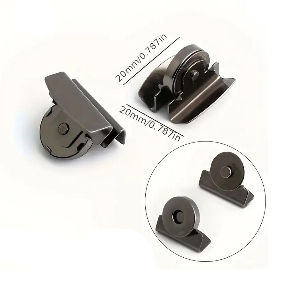 5 Zestawów Magnetyczne Zapięcie Krawędzi Zatrzask Klips Zapięcia Zapięcia Metalowe Guziki Torebka Portfel Rzemiosło Torby Części Zapięcie Klamra