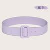 Wide Pu Chic Waist Belt For Women With Buckle Ideal For Flattering Dress Styles