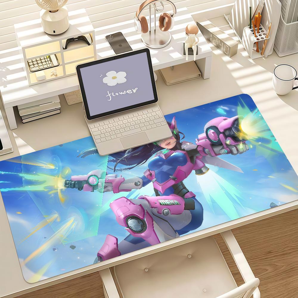 Game OOverwatchEs Mouse Pad Anti Slip Rubber Edge Locked Thickened Laptop Gaming Desk Mat