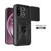 Per Custodia OnePlus 15 Cover OnePlus 15 Supporto ad Anello Magnetico 1+15 Custodia Corazzata per Telefono Copertura Posteriore con Protezione Scorrevole per Fotocamera