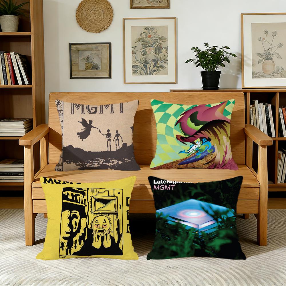 MMGMT Rock Band Cushion Cover For Pillow Printing Sofa Decoration Home Car Room Coffee Shop Office Nordic Simplicity