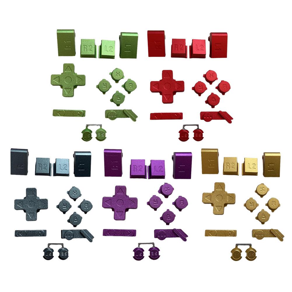 For GKD Pixel 2 CNC Metal Button Set Replacement Metal Buttons CNC Oxidized All-metal Design Game Console Accessories