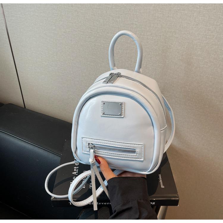 

Модный дорожный дорожный маленький рюкзак женский легкий 2025 новый горячая распродажа сумки универсальный литературный нишевый синий