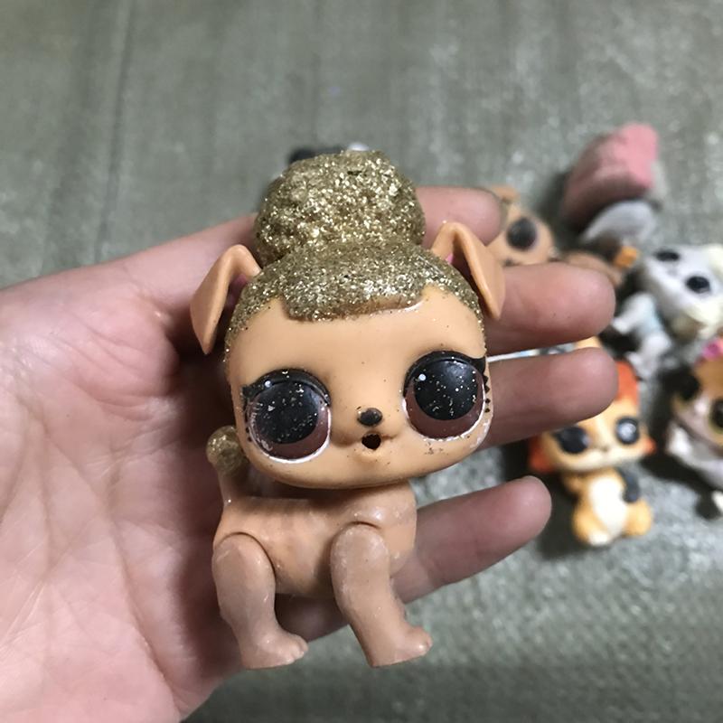 1Pc Big Eyed Animals Random Super Mini Dolls 3Cm Pet Girls Diy Collectible Toys Children'S Birthday Gift