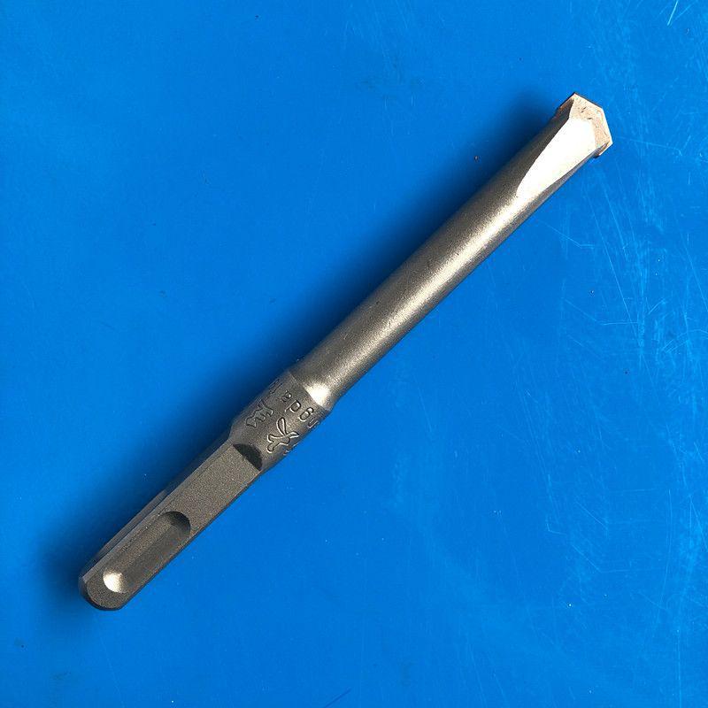 Square Shank Electric Hammer Drill Bit - Wall Chisel, Slotting Concrete Alloy Pointed & Flat Chisel
