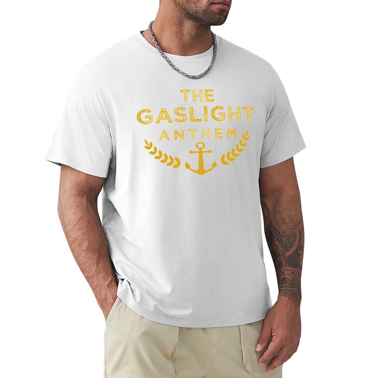 Gaslight Anthem Tshirt Casual Lightweight Short Sleeve Top S