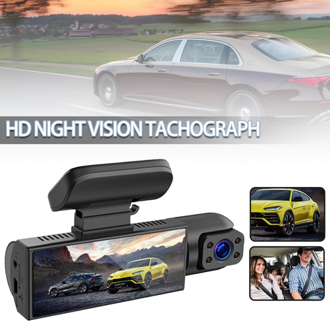 

Lvye 1080P Dual Lens Car DVR Dash Cam Video Recorder G-Sensor Front And Inside Camera