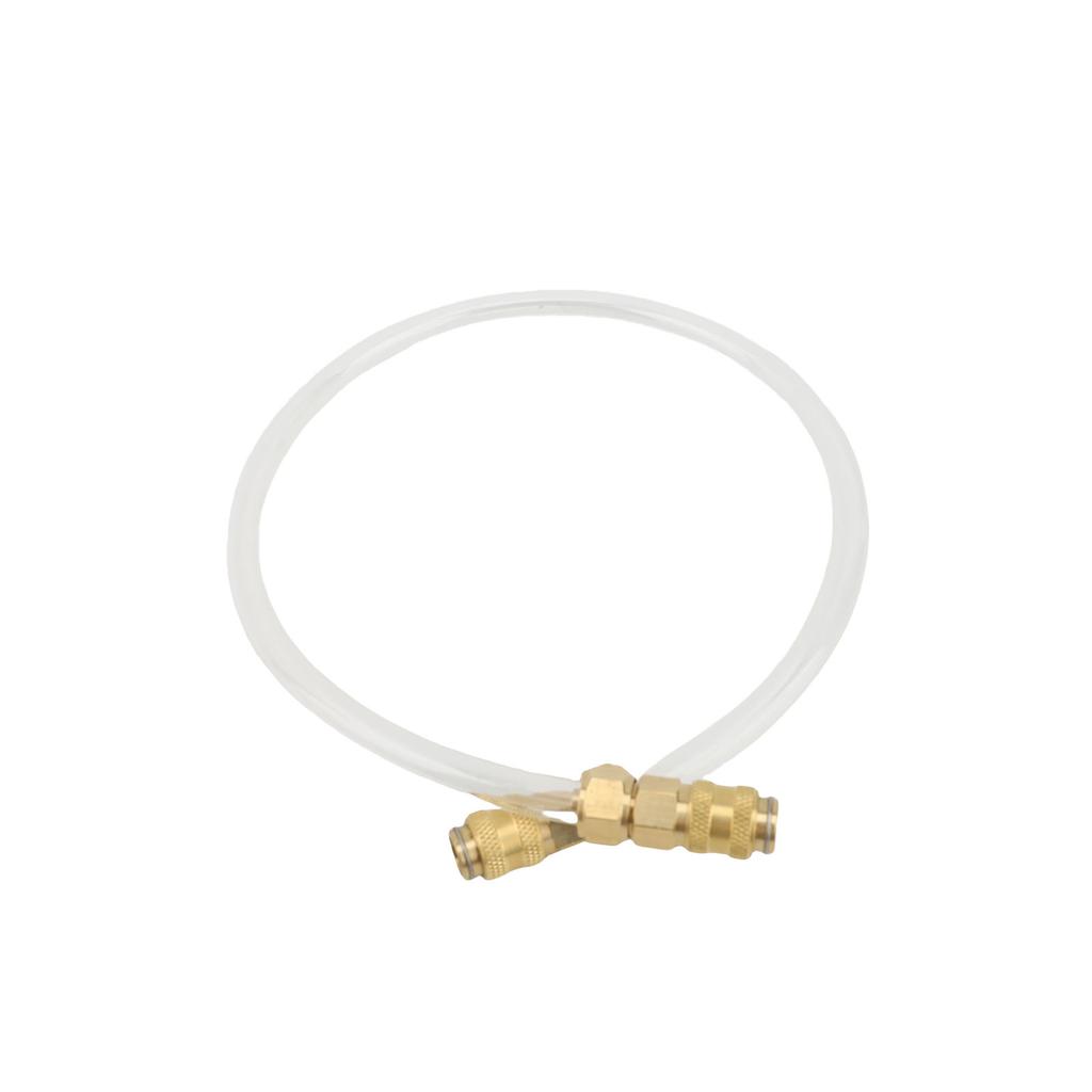 Hydraulic Steering Purge Kit Quick Connect Hydraulic Steering Fluid Filler Kit 2 Hoses 4 Adapters