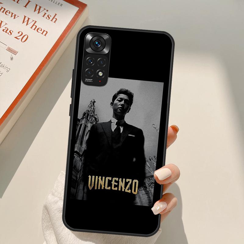 

Чехол Vincenzo Cassano Kdrama для Xiaomi Redmi Note 11 10 Pro 8 9 9S 10S 11S 9A 9C 10A 10C K40 K50 игровой чехол Redmi Note 11 Pro