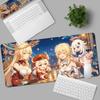 New Kawaii Mouse Pad Gamer PC Computer Cute Genshin Impact Klee Alice Desk Mat Keyboard Anime Gaming Accessories Mousepad Carpet