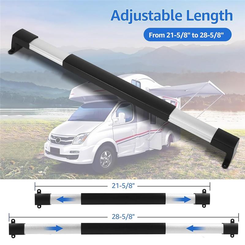 For RV For RV Motorhome, Camper, Travel Trailer Screen Door Crossbar Handle+ Furnace Vent Screen Replacement Set Kit