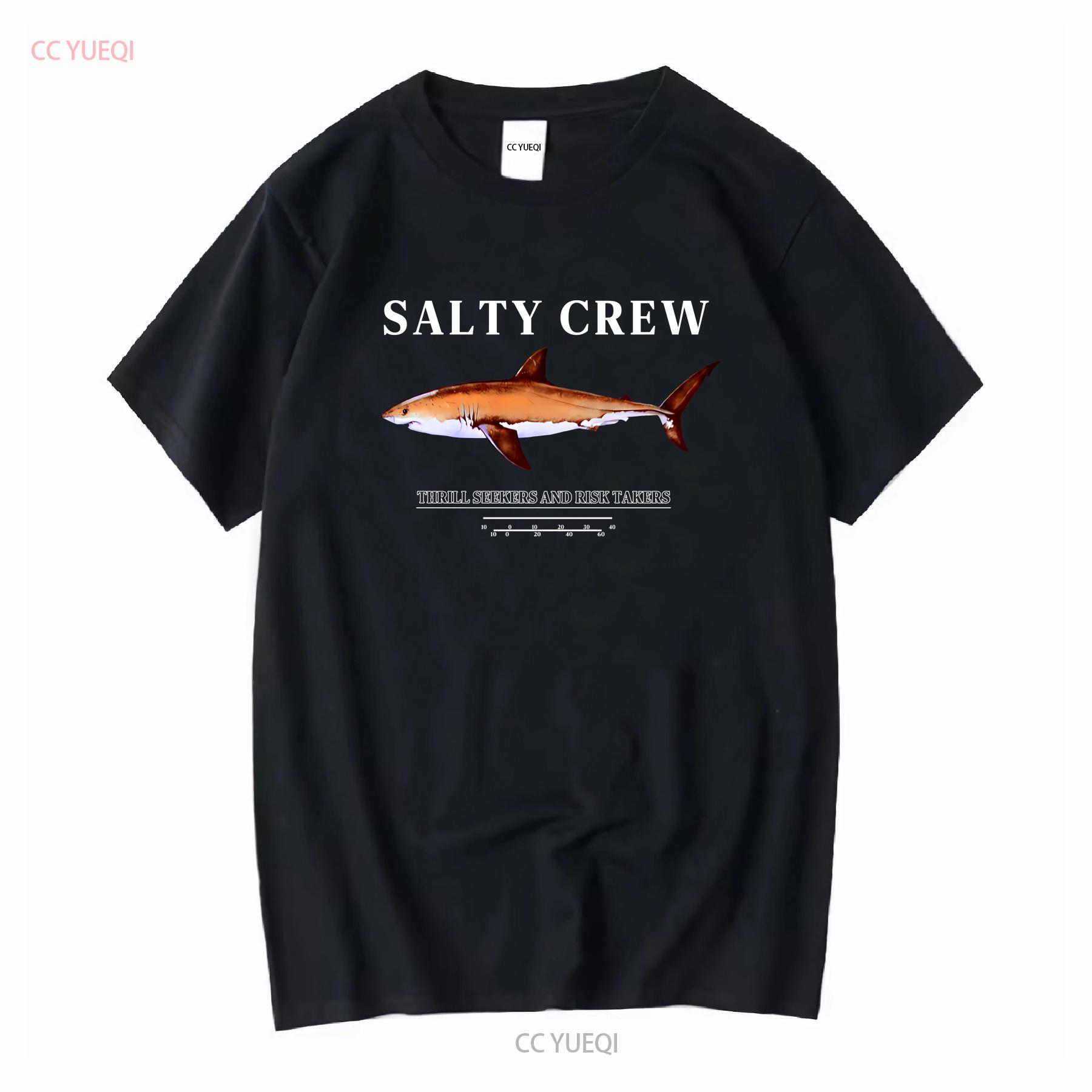 

Salty Crew Велика світло-блакитна аквамаринова футболка риболовля пляжне життя дуже добре довгі або короткі рукави вінтажний Потертий з принтом 3XL