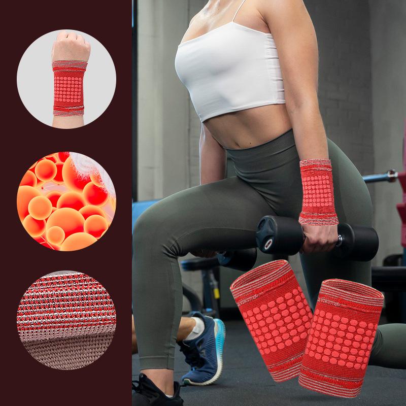 Unisex Outdoor Compression Wrist Brace for Sports: Basketball, Mountaineering, Fitness, Weightlifting, and Hand Protection.