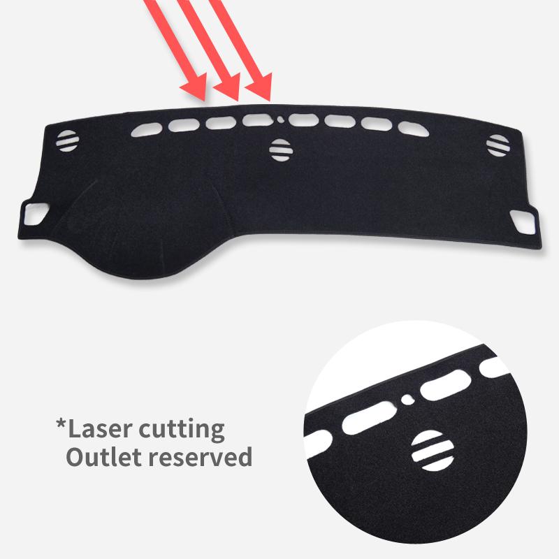Polymères de protection pour pare-soleil de voiture, tapis de tableau de bord, virus Prada, Suzuki SX4 S-Cross SCROSS 2014 2015 2016 2017 2018 2019