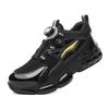 Safety Boots Men Work Sneakers Indestructible Shoes Steel Toe Protective Boots Anti-smash Anti-puncture Rotary Buckle Shoes
