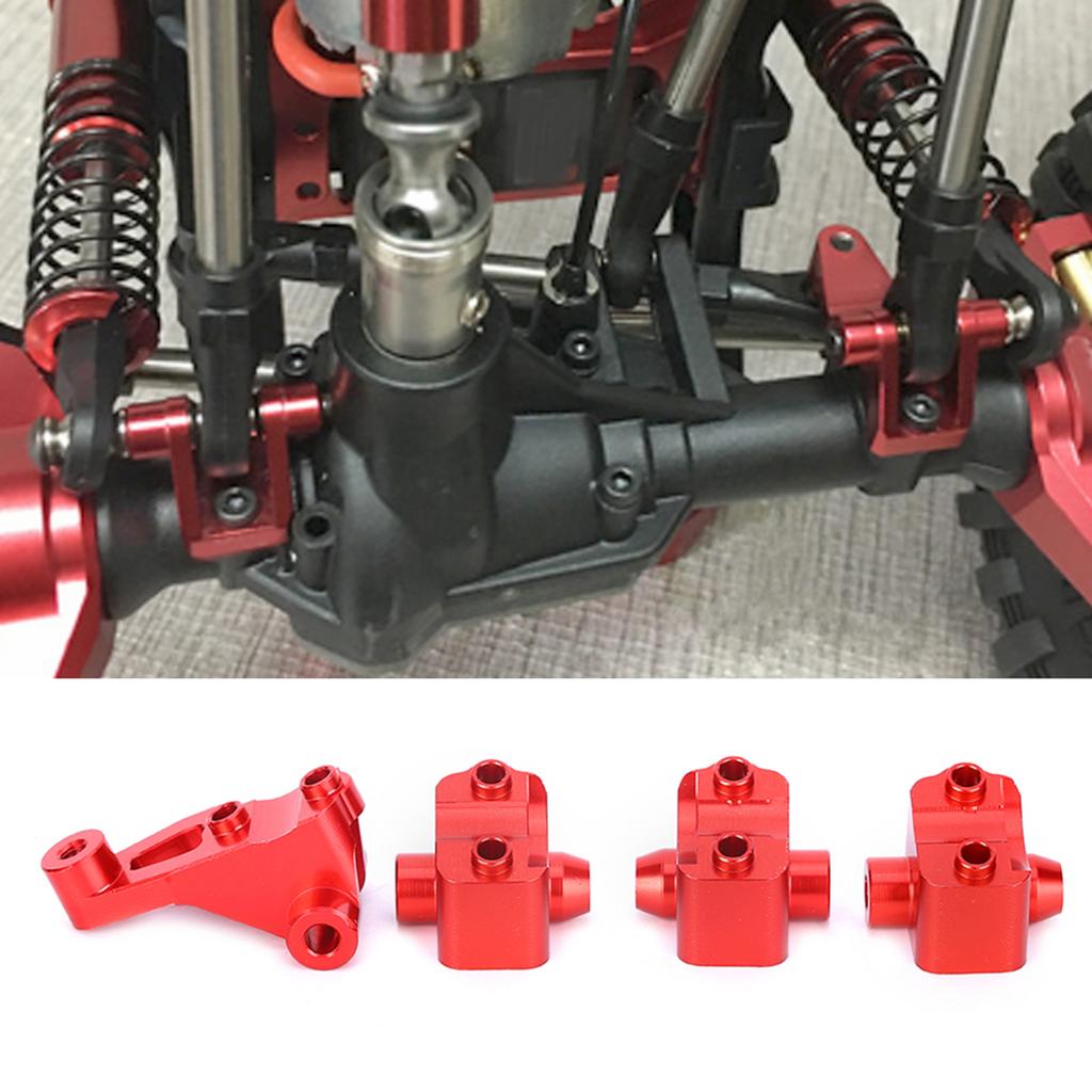 Aluminum Alloy Front Rear Axle Lower Shock Mount Fit for Traxxas TRX 4 1 10 RC Car
