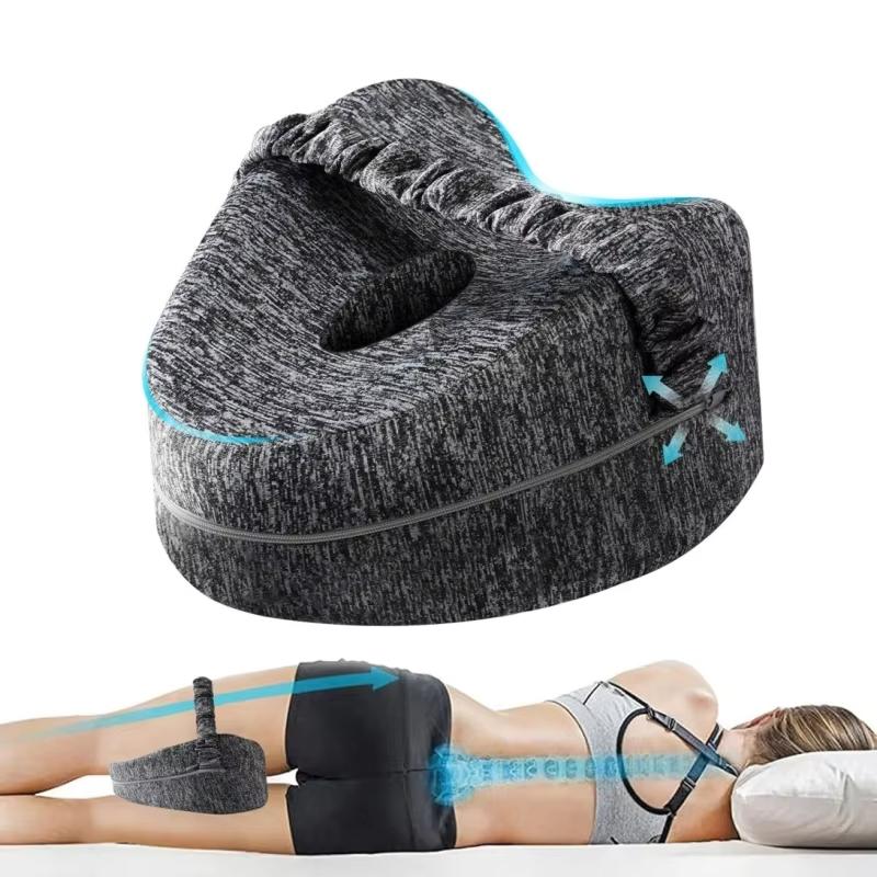 Leg Pillow Knee Pillow for Side Sleepers Leg Pillows for Sleeping Knee Cushion for Sleeping Suitable for Relieving Leg Knee Pain