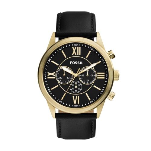 Fossil FLYNN BQ2823 Men's Watch, Black