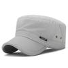 New Summer Mens Hat Quick-Drying Flat Hats Spring and Summer Sun Protection Hat Light Breathable Duckbill Cap