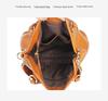Women's Genuine Leather Large Capacity Crossbody Tote Bag - Top Layer Cowhide, New Style, High-End Shoulder Handbag for Commuting.