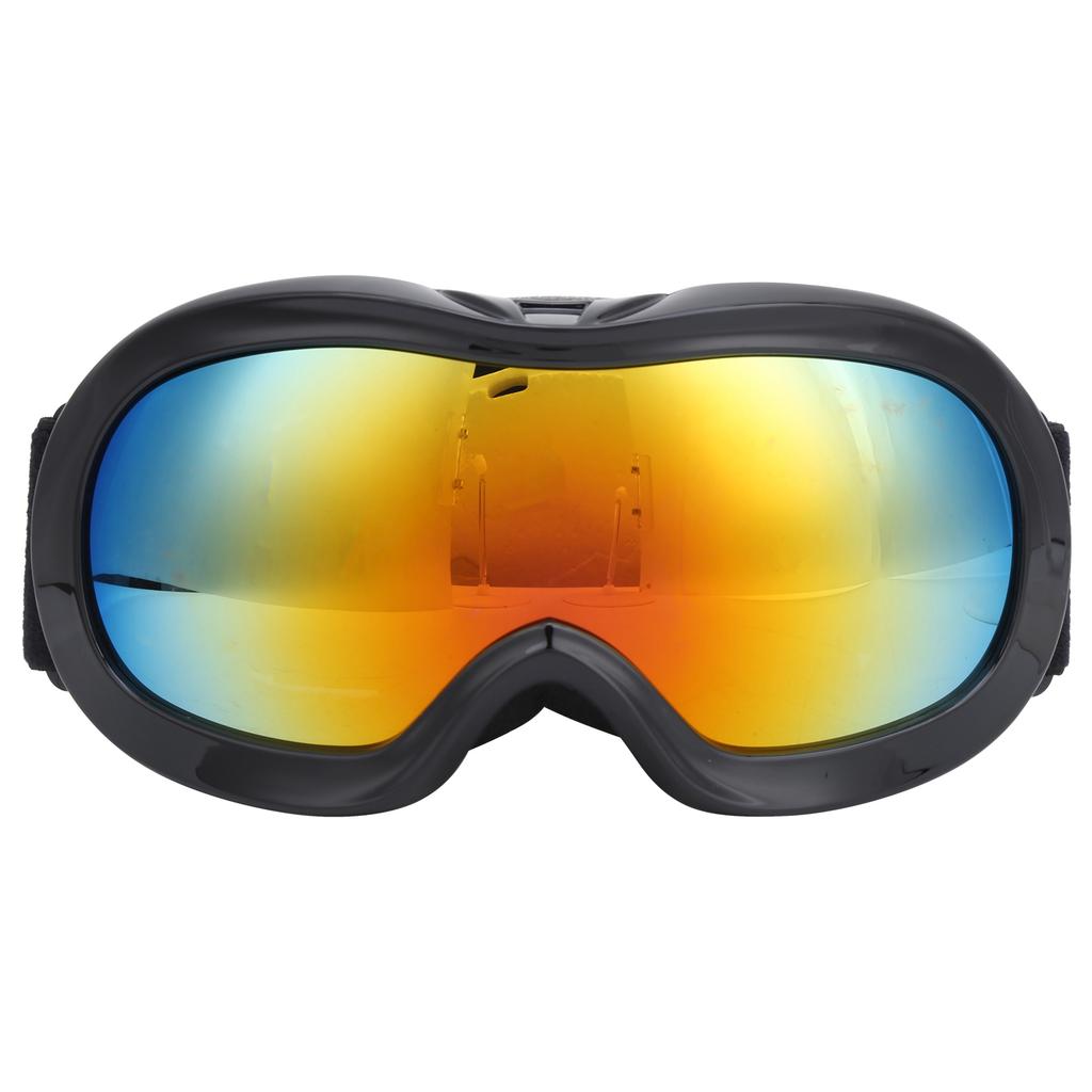 Gogle narciarskie i snowboardowe dla dzieci, soczewki dwuwarstwowe, ochrona przed zaparowaniem i promieniowaniem UV, gogle narciarskie(Biały )