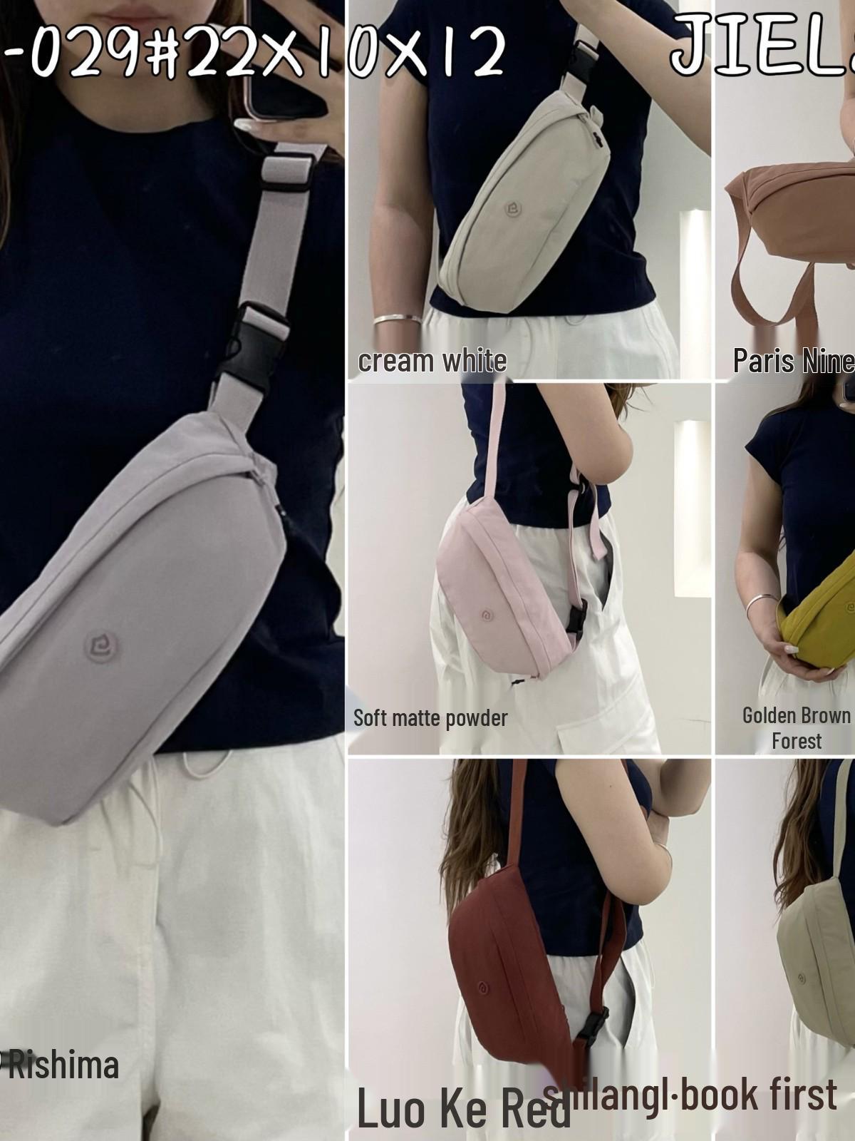 Универсальная женская нейлоновая сумка через плечо, весна 2025 Golden Palm