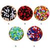 300pieces Craft Pom Poms Bundle Assorted Fuzzy Pompoms For DIY Fun Assorted Fuzzy Pompoms Balls
