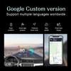 HUD Head Up Display OBD2 GPS Dual System Digital Speedometer Water & Oil Temp RPM Car Alarm Electronic Accessories 2024