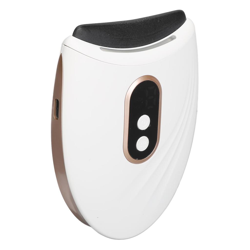 Facial Electric Scraping Tool Stone Facial Massage Scraping Board Vibration Heated Meridian Massage Gua Sha Tools