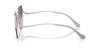 Coach Sunglasses HC7156D CL904 SHINY SILVER 60 Women's