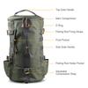 Multi functional Large Capacity Fishing Backpack Outdoor Travel Camping Fishing Rod Reel Tackle Bag Shoulder Bag