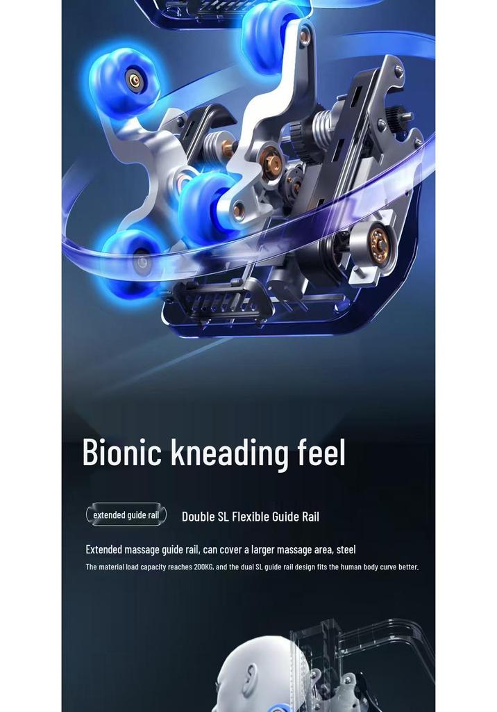 Smart Mechanical Arm Massage Chair with Heating & Full Body Airbags