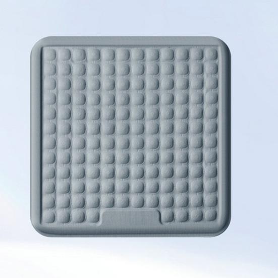 Cooling Gel Seat Cushion for Office Gaming Chair Breathable Ice Silk Pad for Car Summer Pressure Relief Mat for Long Sitting