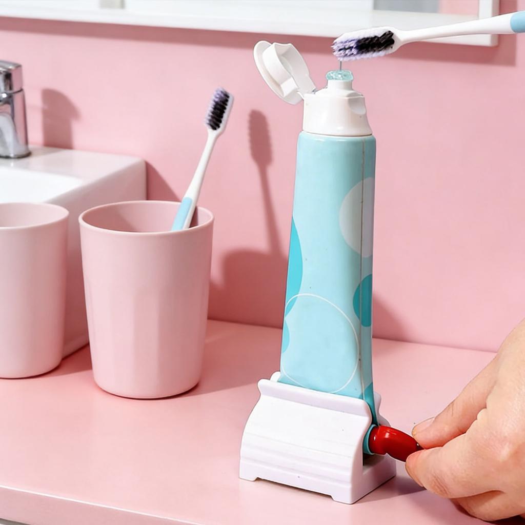 1pc-Creative and Minimalist Toothpaste Clip, Facial Cleanser Press, Manual Toothpaste Squeezing Tool