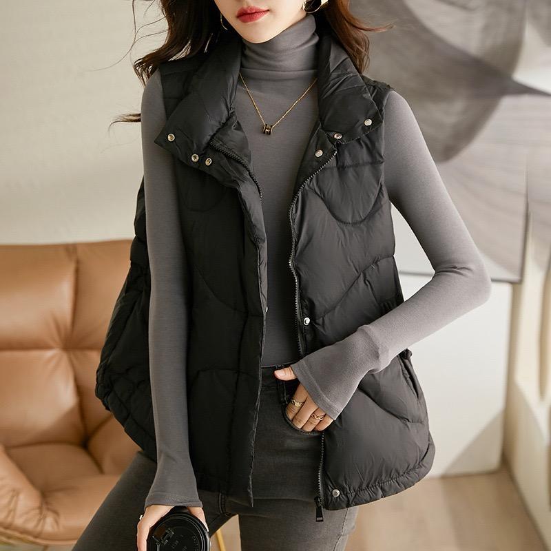 Down Cotton Jacket Vest Jacket for Women