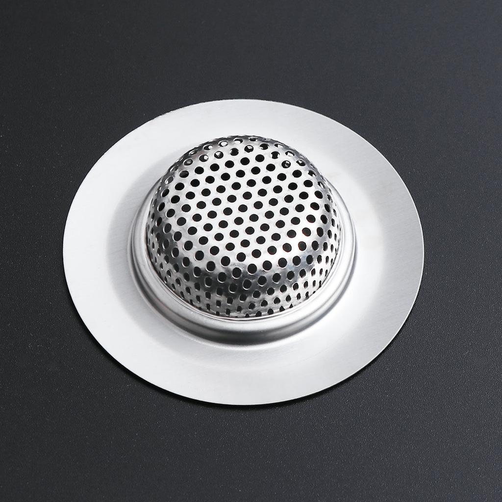 9Cm Premium Stainless Steel Kitchen Sink Strainer Oval Drain Mesh Basket Anti-Clog Easy Clean Dishwashing Food Prep Filter