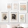 Henri Matisse Black Nude Coral Seaweed Boho Nordic Poster und Drucke Wand Kunst Leinwand Malerei Bilder für Wohnzimmer Dekor