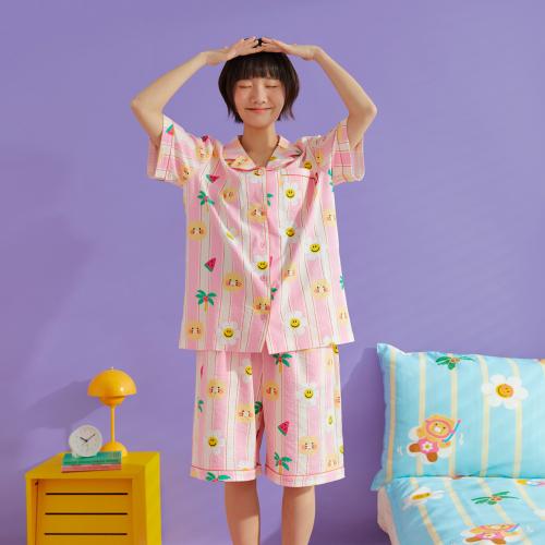 [Kakao Friends] Wiggle Wiggle Cooling Pajama for Women_Chunsik [Shipped from Korea] 100% Authentic One Size