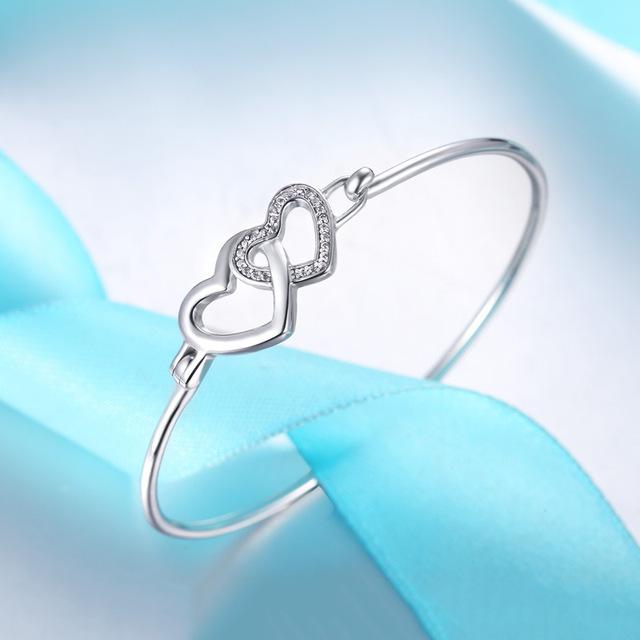 New Korean Fashion 925 Sterling Silver Lucky Beads Bangles For Women Bracelets Luxury Designer Party Wedding Jewelry Gifts