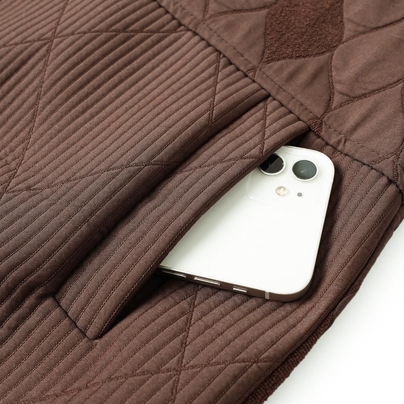 Women's Hooded Trench Coat - Spring/Autumn, Fashionable Loose Fit for Middle-aged and Elderly Moms