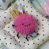 Cute Fried Shrimp Plush Toy Keychain Mini Cartoon Doll Backpack Pendant Bag Charm Decor