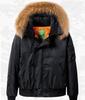 Giacca da Pilota da Uomo con Cappuccio in Cotone: Capospalla Autunno/Inverno con Collo a Baseball