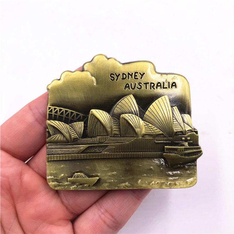 Sydney Australia Melbourne Kangaroo Magnetic World Tourism Souvenir 3D Sydney Koala Opera House Fridge Magnets Collection Gifts
