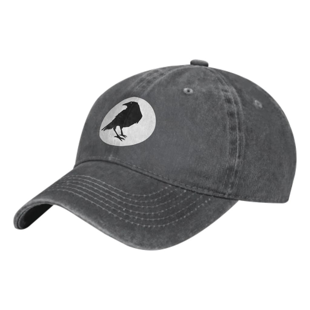 Crow Sommer Klassische Mode Männer Trucker Hut Baumwolle Atmungsaktiv Frauen Cowboy Kappe Outdoor Freizeit Basketball Caps