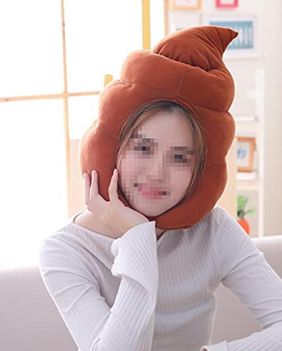 [DOKiDOKi] Boné de Cocô, Cosplay, Fantasia Unko, Chapéu de Cocô, Acessório de Cabeça, Fantasia Kigurumi de Cocô, Máscara, Sessão de Fotos, Item Divertido, Evento, Artigos para Festa,