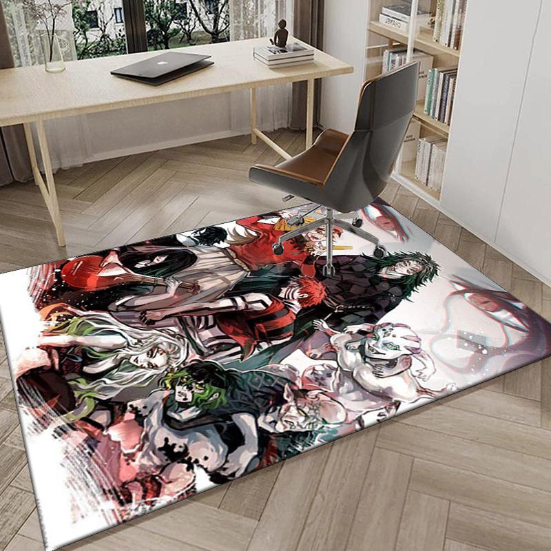 Anime Slayer Adventure  Carpet, Chair Rug,Rug for Office Bedroom Living Rooms, Doormat Decor Fan Gift Christmas Gift