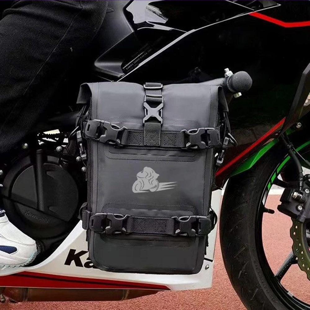 Waterproof Motorcycle Bumper Bag PVC Protective Bar Side Bag  Motorcycle Accessories