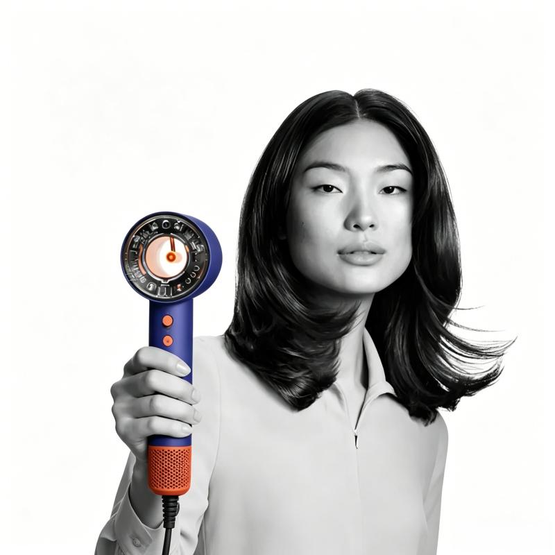 Ionic Supersonic Nural HD16 Blow Dryer Vinca Blue Hair Dryer