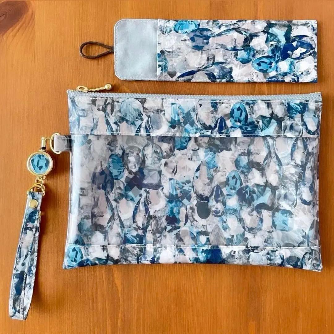 Used Oshikatsu pouchLIBATY Alexandra Aquamarine