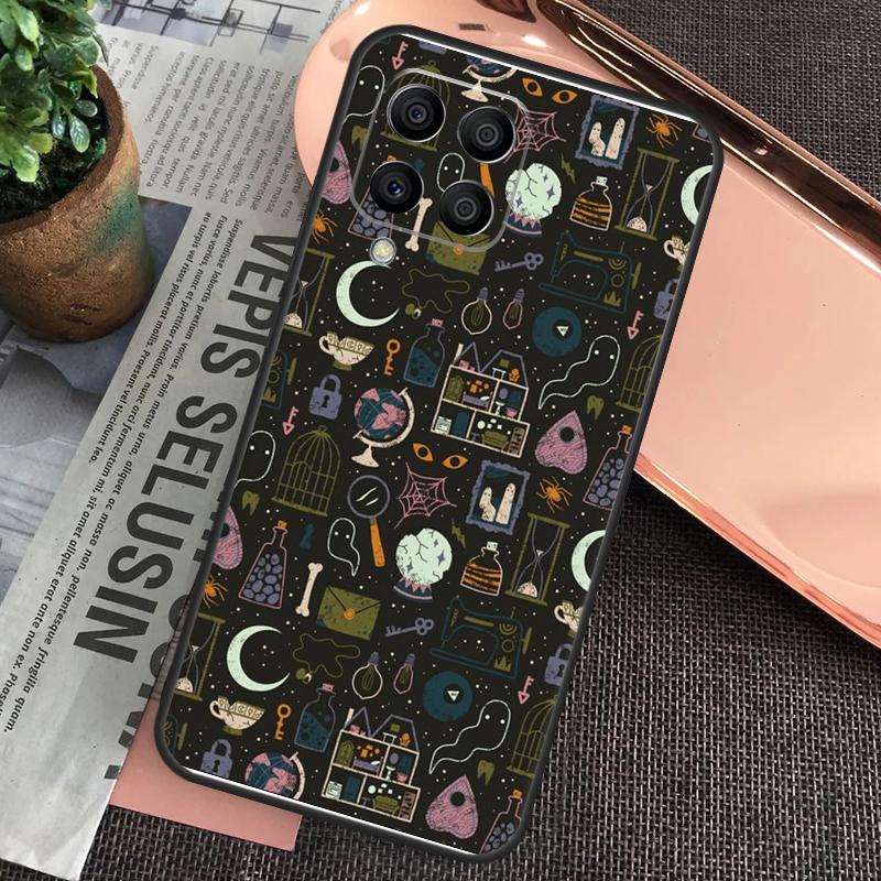 MAGIC Witchcraft Witch Sailor Case For Samsung Galaxy M20 M15 M55 M31s M51 M21 M11 M13 M33 M53 M52 M32 M12 M14 M34 M54
